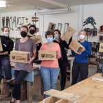 Intro to wood workshop graduation (Class 3 of 2022)